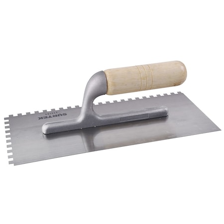 Surtek Square Teeth Trowel With 6 Rivets 11X5 123185
